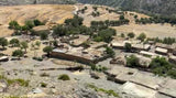 A mountain village among olive trees at Hmiddate