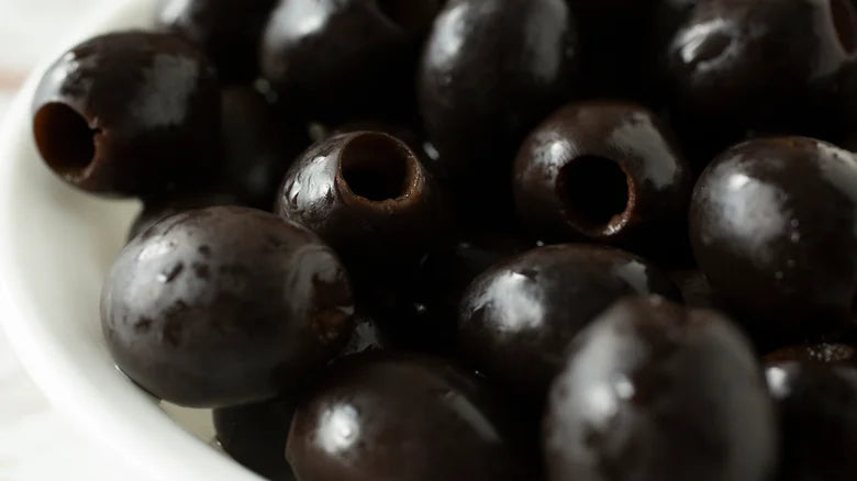 Black table olives