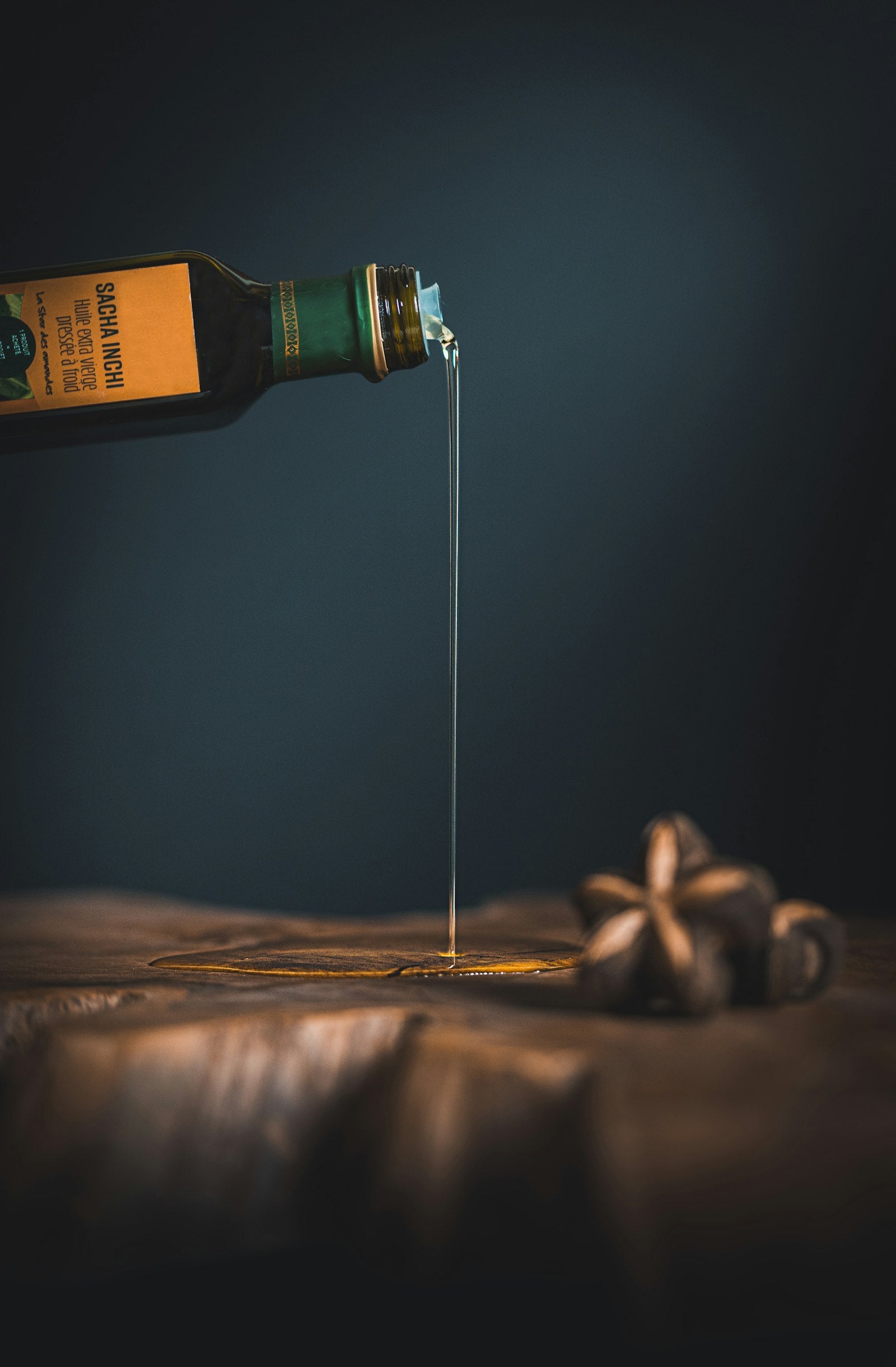 Huile d'olive biologique — image d'illustration